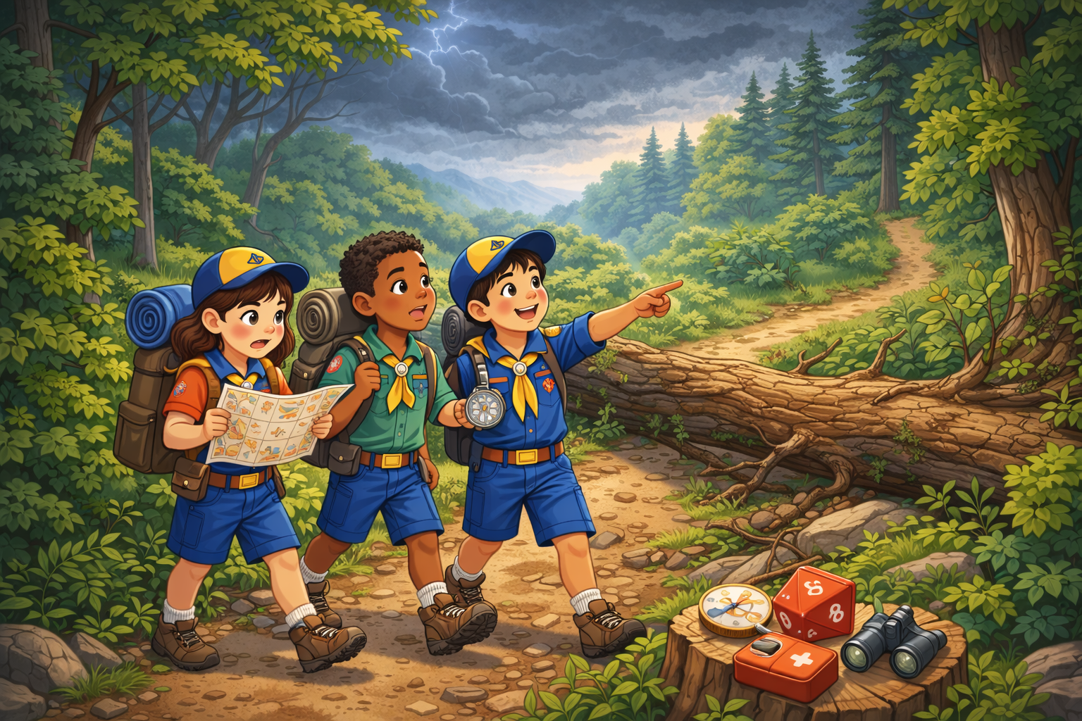 Adventure 1: The Lost Trail